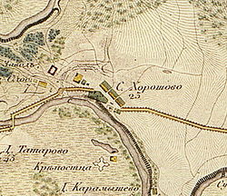 Joroshovo en 1818