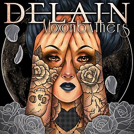 Обложка альбома Delain «Moonbathers» (2016)