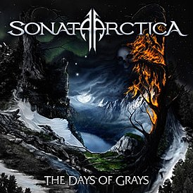 Обложка альбома Sonata Arctica «The Days of Grays» (2009)