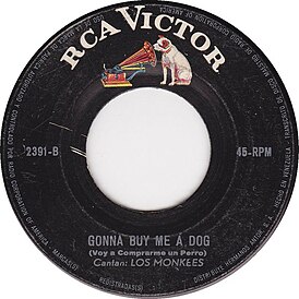 Обложка песни The Monkees «Gonna Buy Me a Dog»