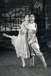Солисты казахского балета Сара Кушербаева и Заурбек Райбаев
