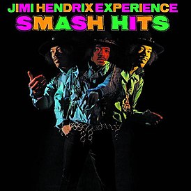 Обложка альбома The Jimi Hendrix Experience «Smash Hits» (1968-1969)