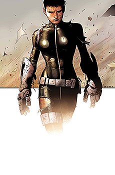 Daisy Johnson en la portada de Secret Warriors #22 (noviembre de 2010) Diseñado por Jim Cheung