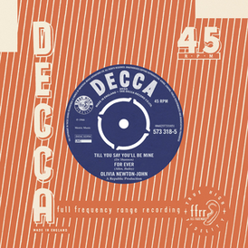 Обложка сингла Оливии Ньютон-Джон «Till You Say You’ll Be Mine» (1966)