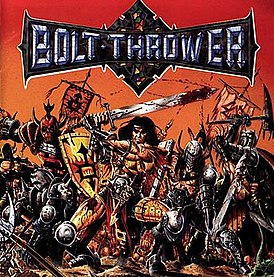 Обложка альбома Bolt Thrower «War Master» (1991)