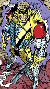 Дэвид Норт в комиксе X-Men vol. 2 #10 (май 1992) Художник — Марк Тексейра.