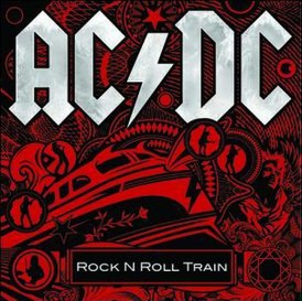 Обложка сингла AC/DC «Rock ’N’ Roll Train» (2008)