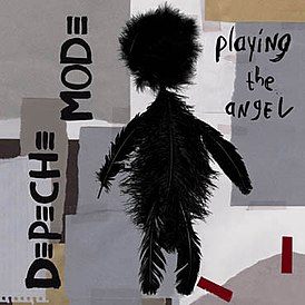 Depeche Mode albumhoes "Playing the Angel" (2005)