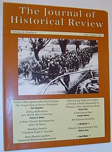 Portada de Journal of Historical Review, julio/agosto de 1994, volumen 14, número 4