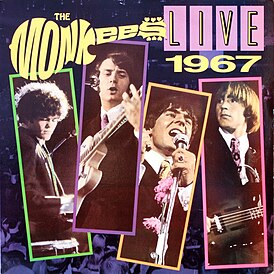 Обложка альбома The Monkees «Live 1967» (1987)