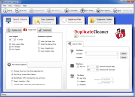 Скриншот программы Duplicate Cleaner