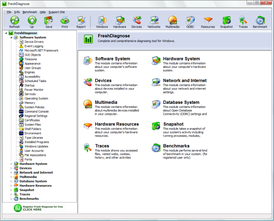 Скриншот программы Fresh Diagnose