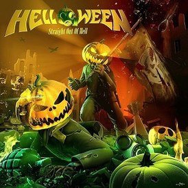 Обложка альбома Helloween «Straight Out of Hell» (2013)