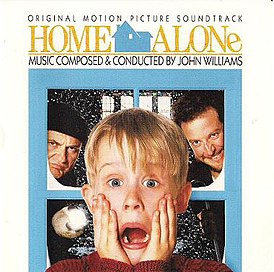 Обложка альбома Джона Уильямса «Home Alone: Original Motion Picture Soundtrack» (1990)