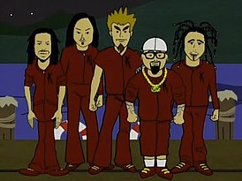 Korn em South Park.