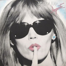 Обложка альбома Аманды Лир «Incognito» (1981)