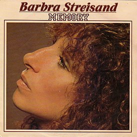 Barbra Streisand'ın teklisi "Memory"nin (1982) kapağı