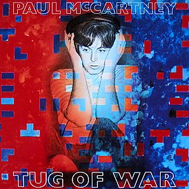 Обложка альбома Пола Маккартни «Tug of War» (1982)