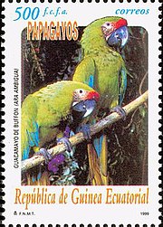 Päiväntasaajan Guinea 1999 stamps.jpeg