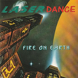 Обложка альбома Laserdance «Fire on Earth» (1994)