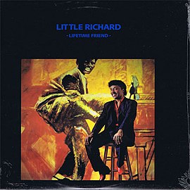 Обложка альбома Литла Ричарда «Lifetime Friend» (1986)
