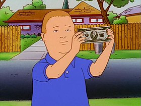 Bobby Hill y 100 dólares.JPG