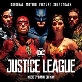 Danny Elfman capa do álbum "Justice League (Original Motion Picture Soundtrack)" (2017)