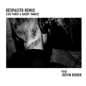 Luis Fonsi ja Daddy Yankee single cover mukana Justin Bieber "Despacito (Remix)" (2017)
