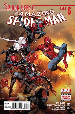 Обложка The Amazing Spider-Man vol. 3 #13 (январь, 2015)