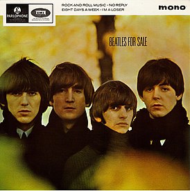 Coperta albumului The Beatles "Beatles for Sale" (1965)