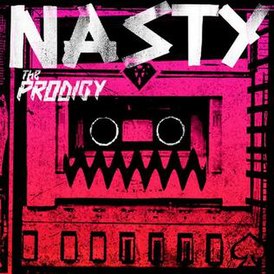 Обложка сингла The Prodigy «Nasty» (2015)