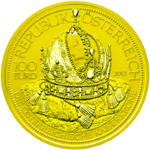 2012 Oostenrijk 100 Kaiserkrone.png