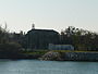 Rhone river Church Barcarin at Salin de Giraud View from river 315-8 km fm N.jpg