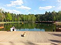 Saltykovsky-dam i Novokosinsky-parken