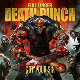 Five Finger Death Punch "Got Your Six" (2015) albüm kapağı