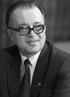 Ministro de Comercio Exterior de la URSS Boris Aristov.jpg