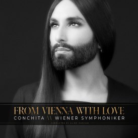 Обложка альбома Кончиты Вурст и Венского симфонического оркестра «From Vienna with Love» (2018)