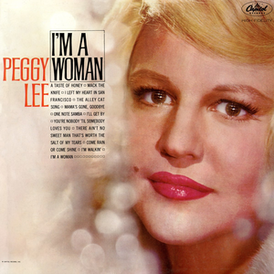 Обложка альбома Пегги Ли «I’m a Woman» (1963)