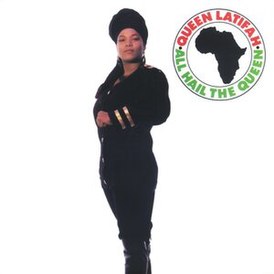 Portada del álbum de Queen Latifah All Hail the Queen (1989)