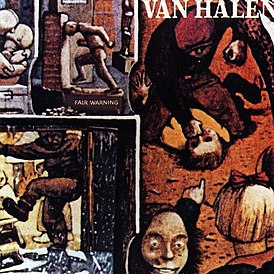 Copertina dell'album di Van Halen Fair Warning (1981)