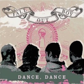 Обложка сингла Fall Out Boy «Dance, Dance» (2005)