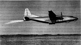 An-8RU under flygning