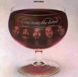 Обложка альбома Deep Purple «Come Taste the Band» (1975)