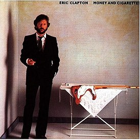 Portada del álbum Money and Cigarettes de Eric Clapton (1983)