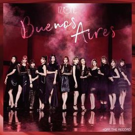 Обложка сингла IZ*ONE «Buenos Aires» (2019)