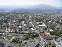 Vista aérea de la ciudad