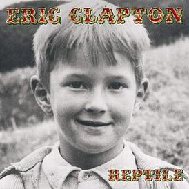 Eric Clapton albumhoes "Reptile" (2001)