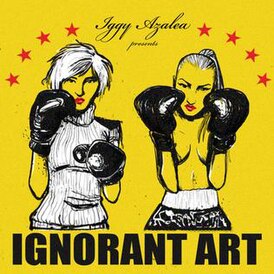 Обложка альбома Игги Азалии «Ignorant Art» (2011)