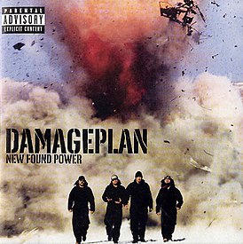 Kansi Damageplan-albumista "New Found Power" (2004)