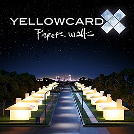Обложка альбома Yellowcard «Paper Walls» (2007)